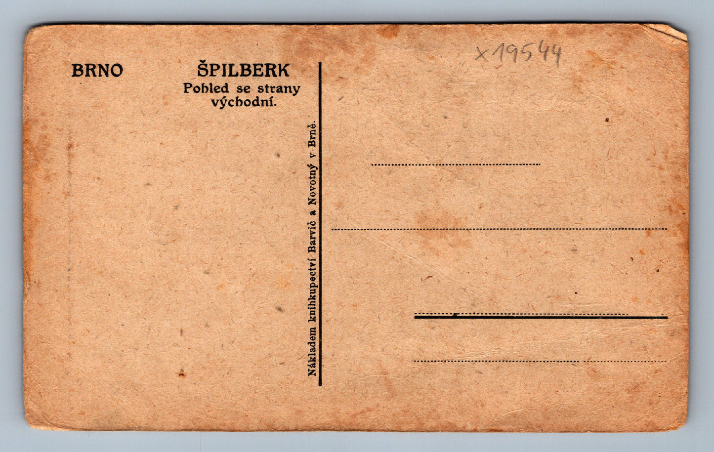 Pohlednice BRNO ŠPILBERK (x19544)