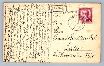 Pohlednice TÝN NAD VLTAVOU (x19558)