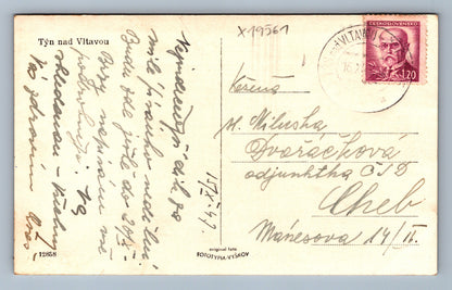 Pohlednice TÝN NAD VLTAVOU (x19561)