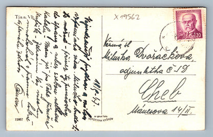 Pohlednice TÝN NAD VLTAVOU (x19562)