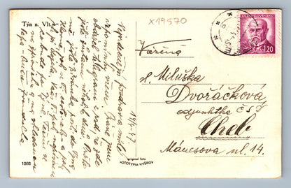 Pohlednice TÝN NAD VLTAVOU (x19570)