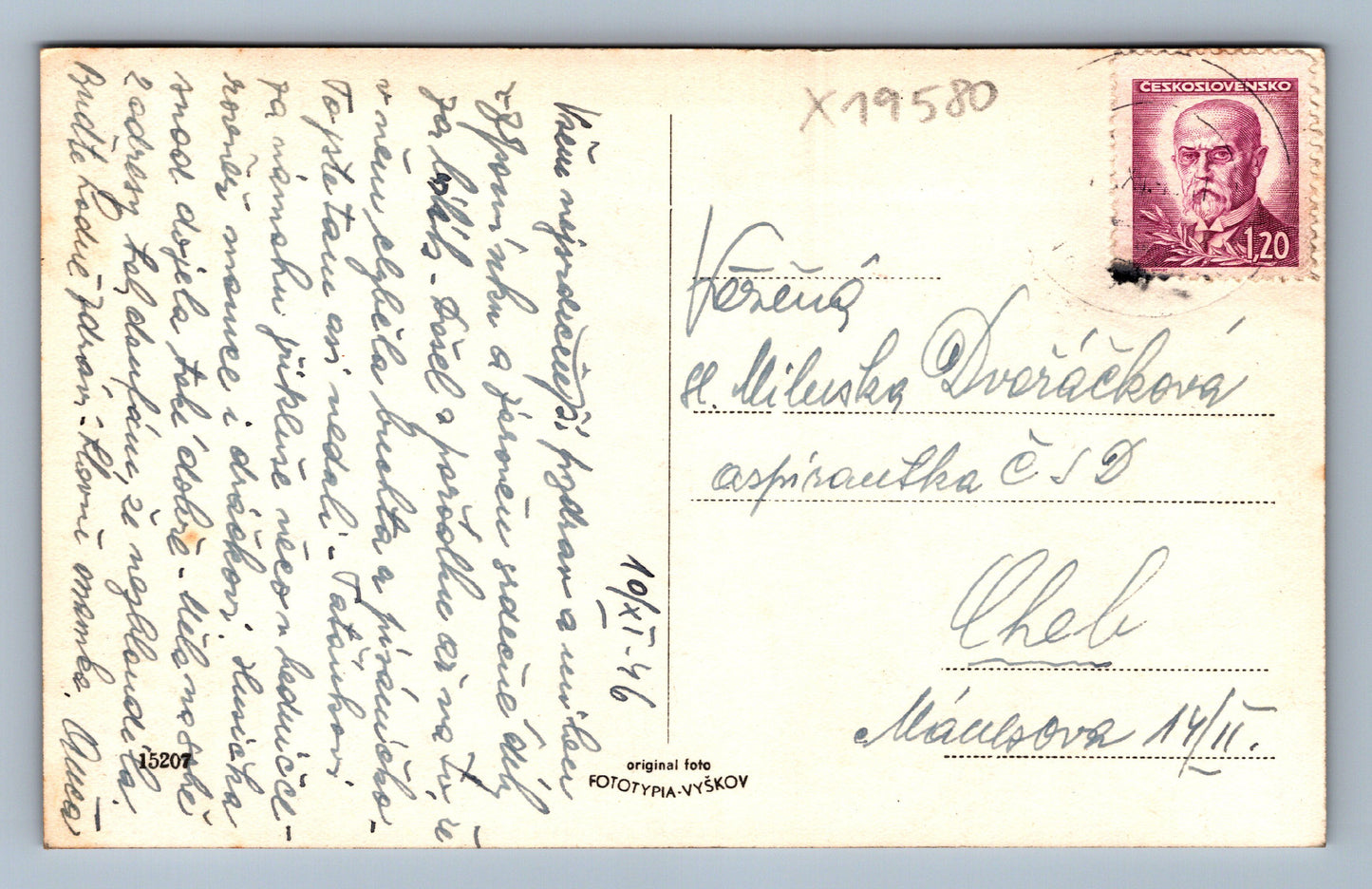 Pohlednice TÝN NAD VLTAVOU (x19580)