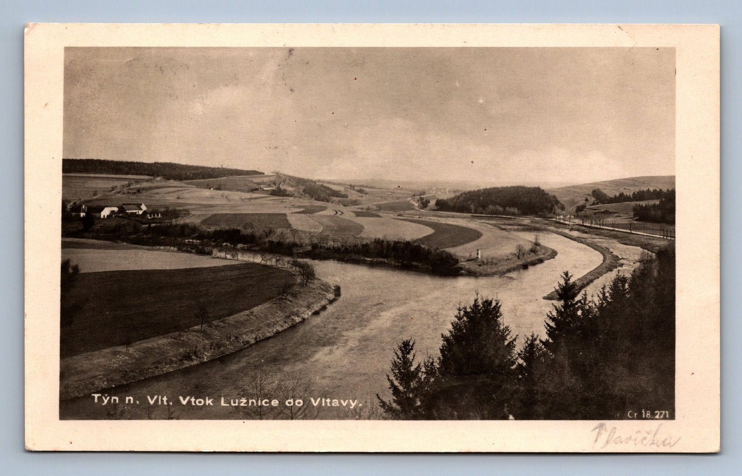 Pohlednice TÝN NAD VLTAVOU (x19582)