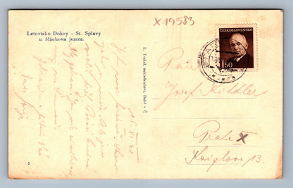 Pohlednice LETOVISKO DOKSY - ST. SPLAVY U MÁCHOVA JEZERA (x19583)