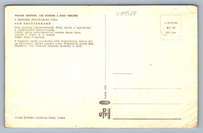 Pohlednice RALF WOLTER VINNETOU A OLD SHATTERHAND (x19588)