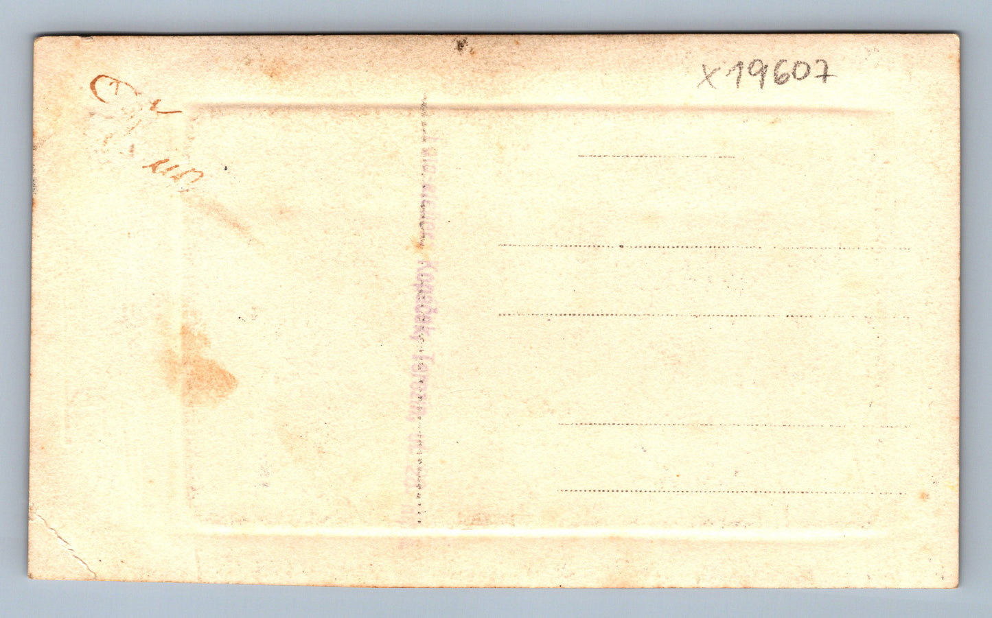 Pohlednice MUŽ V UNIFORMĚ (x19607)