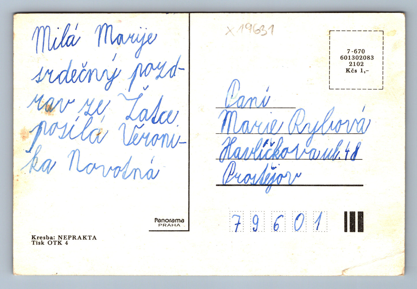 Pohlednice NEPRAKTA (x19631)