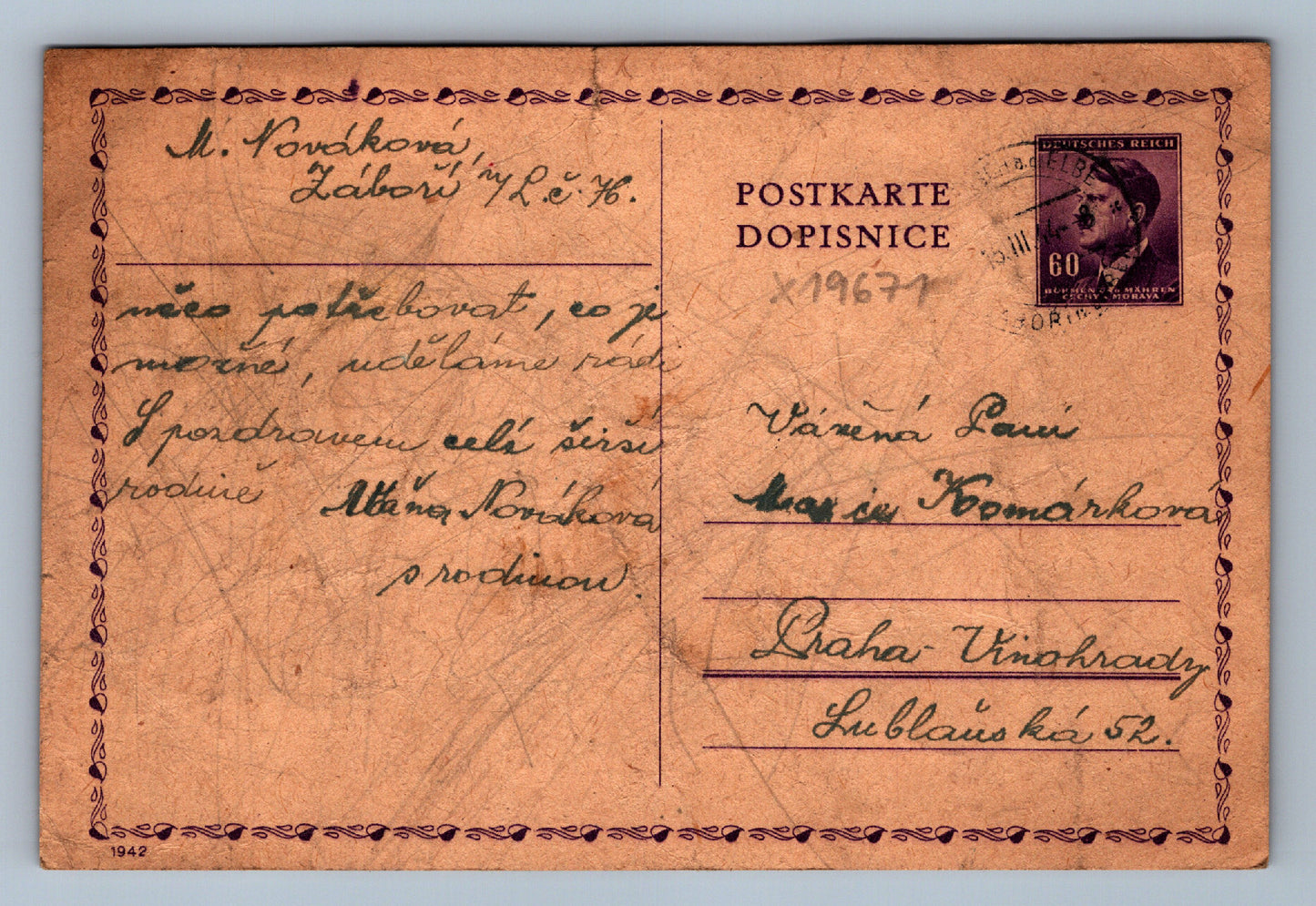 Pohlednice DOPISNICE (x19671)