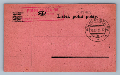 Pohlednice DOPISNICE POLNÍ POŠTA 59 (x19702)