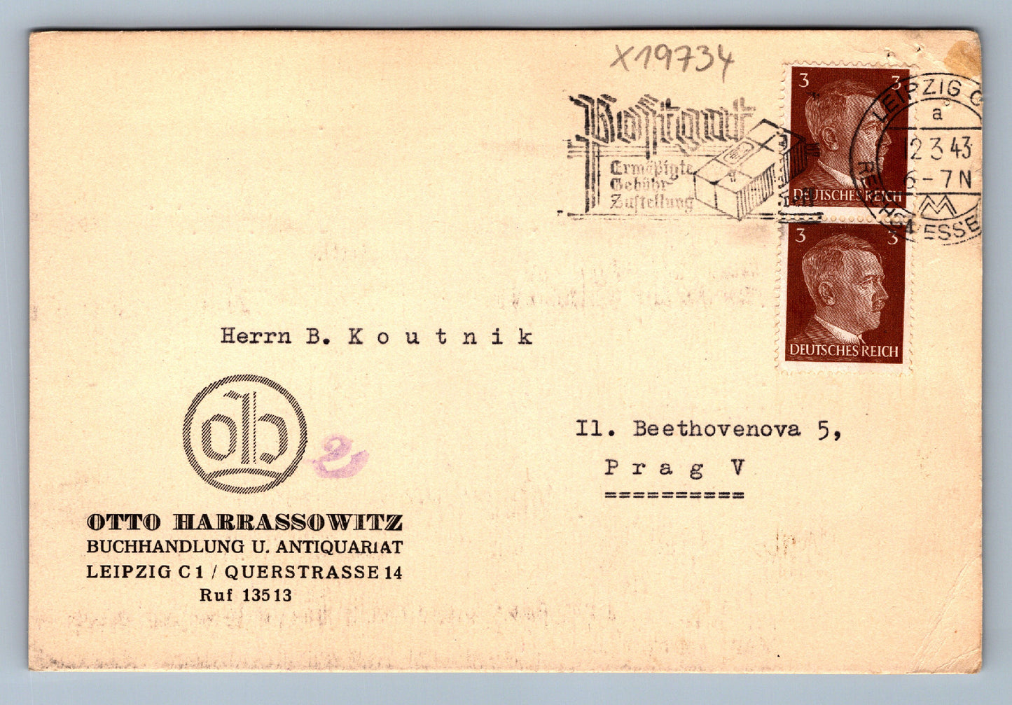 Pohlednice DOPISNICE LEIPZIG (x19734)