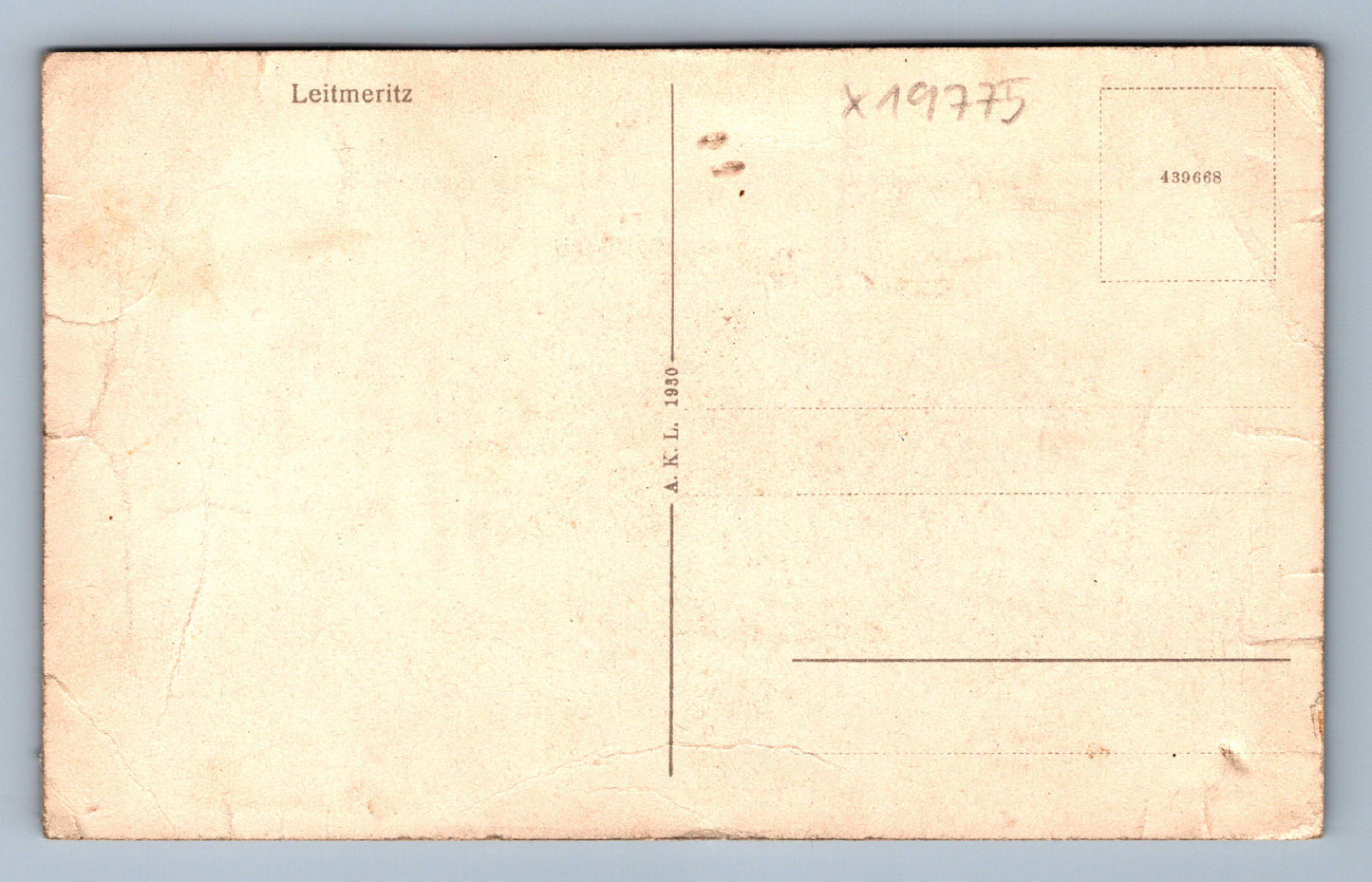Pohlednice LEITMERITZ (x19775)