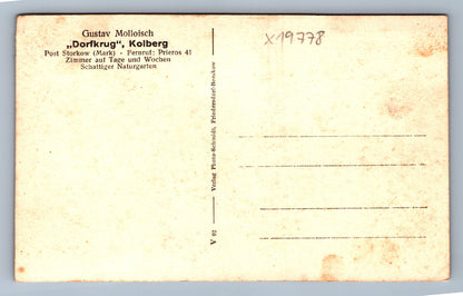 Pohlednice DORFKRUG, KOLBERG (x19778)