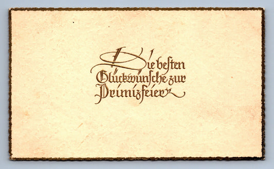 Pohlednice DIE BELTEN GLÜCKWUNFCHE ZUR PEIMIZFEIER (x19789)