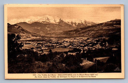 Pohlednice LA VALLÉE DE L'ARVE - SALLANCHES (x19828)
