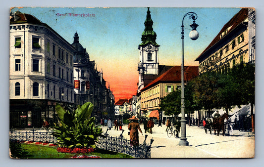 Pohlednice GRAZ BISMARKPLATZ (x19839)