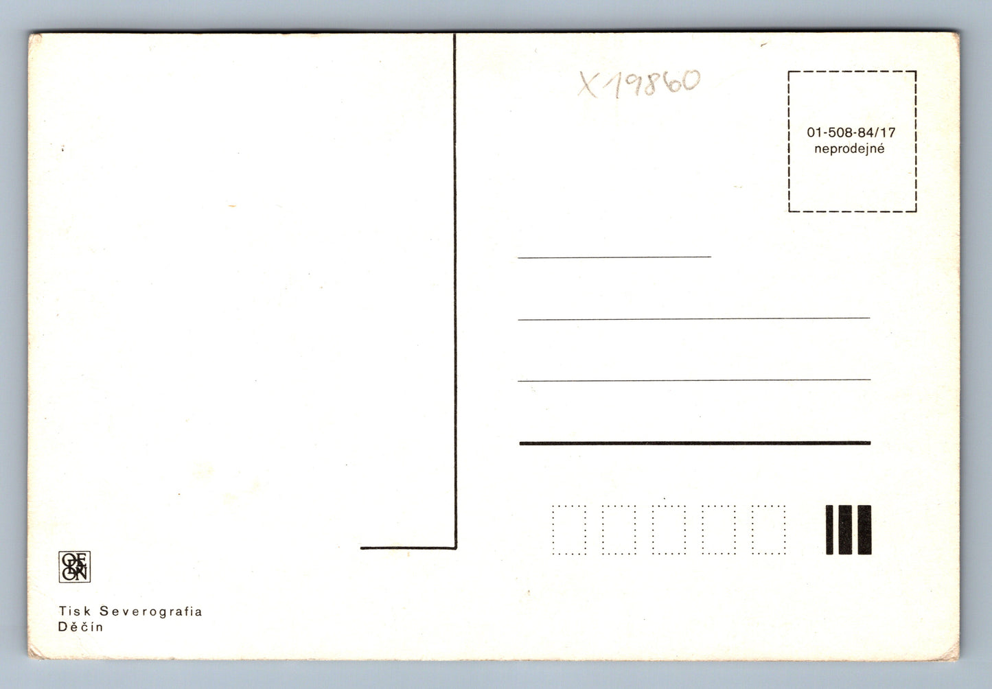 Pohlednice DĚČÍN (x19860)