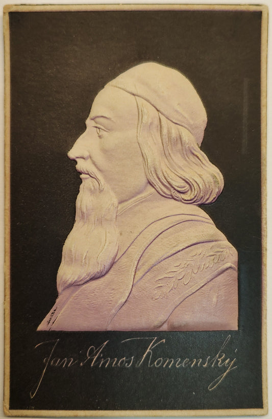 Pohlednice JAN AMOS KOMENSKÝ TLAČENÝ (x19869)