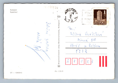Pohlednice BUDAPEŠŤ (x19926)