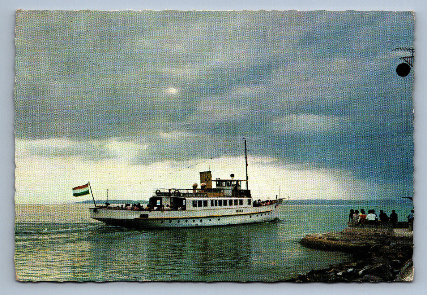 Pohlednice GREETINGS FROM THE LAKE BALATON (x19927)