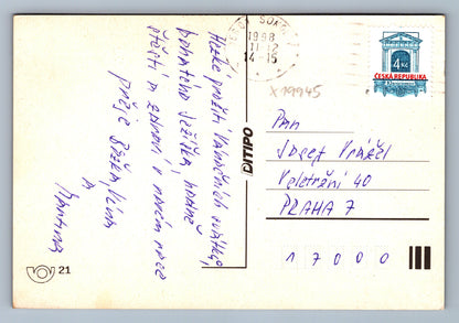 Pohlednice RADOSTNÉ VÁNOCE A ŠŤASTNÝ NOVÝ ROK (x19945)