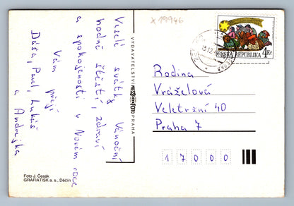 Pohlednice VESELÉ VÁNOCE (x19946)