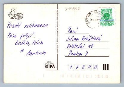 Pohlednice VESELÉ VELIKONOCE (x19948)