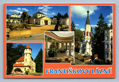 Pohlednice FRANTIŠKOVY LÁZNĚ (x19953)