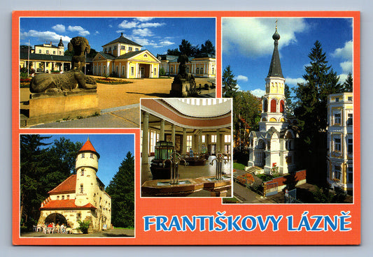 Pohlednice FRANTIŠKOVY LÁZNĚ (x19953)