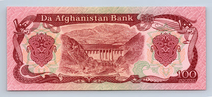 Afghánistán 100 afghanis - UNC