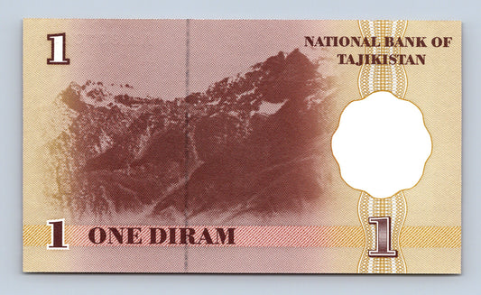 1 DIRAM TAJIKISTAN