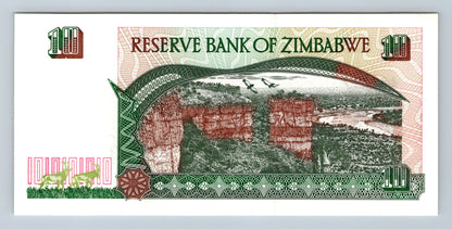 Zimbabwe - 10 Dollars - UNC