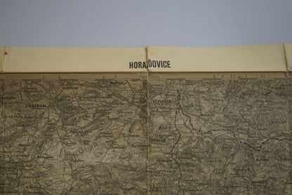 Mapa HORAŽĎOVICE 1915