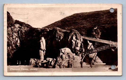 Pohlednice PLEMONT CAVES, JERSEY (x19961)