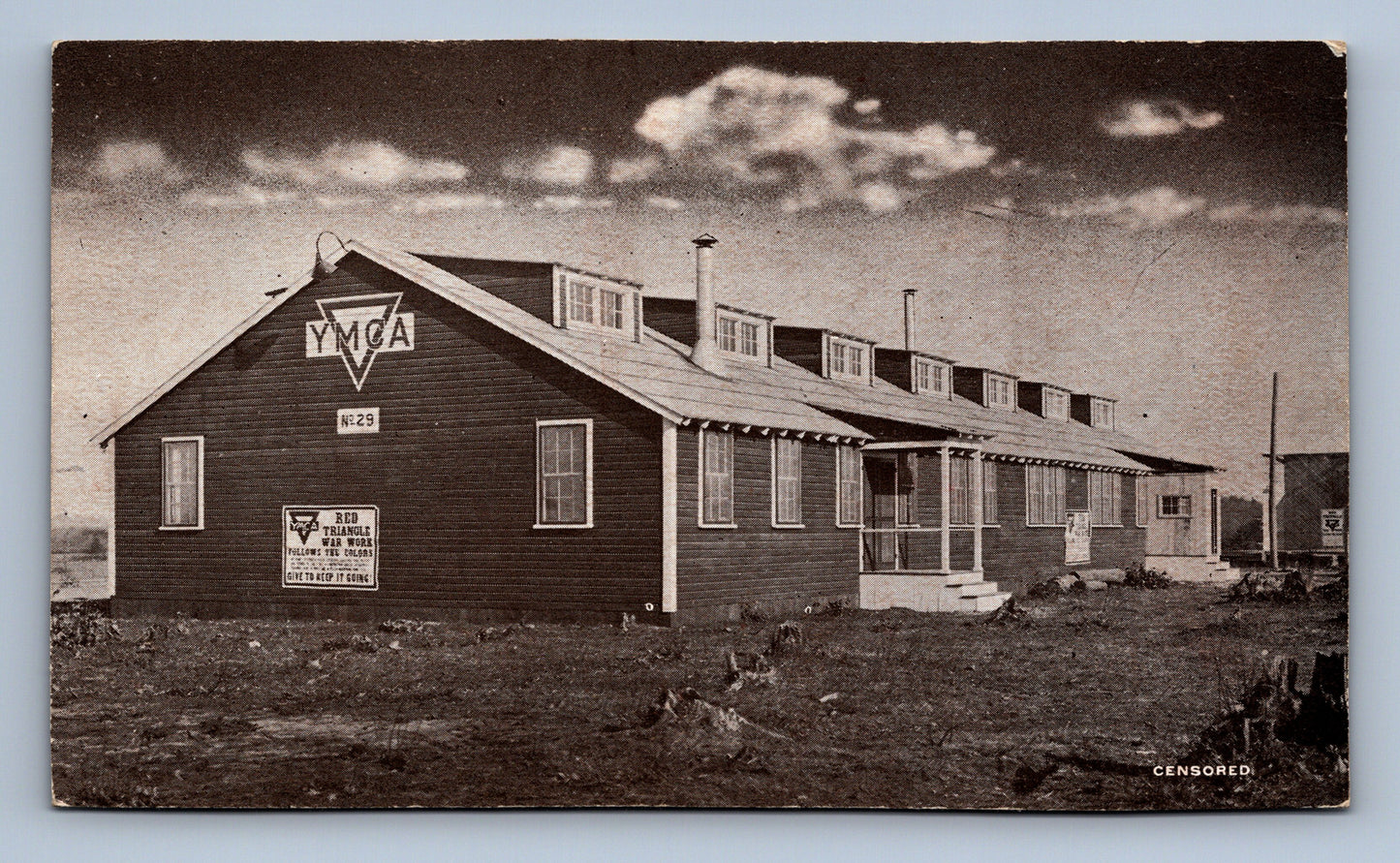 Pohlednice YMCA CENSORED (x19962)