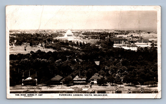 Pohlednice PANORAMA LOOKING SOUTH MELBOURNE (x19969)