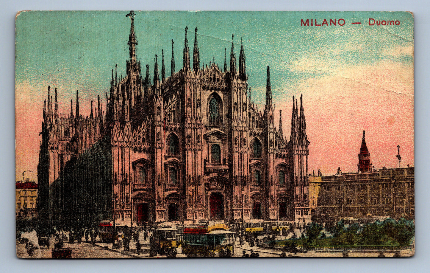Pohlednice MILANO - DUOMO (x19991)