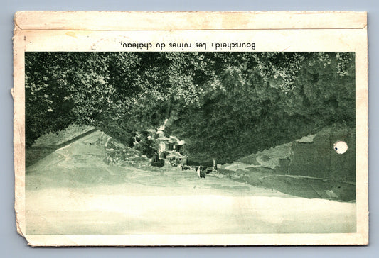 Pohlednice BOURSCHEID: LES RUINES DU CHATEAU (x19994)