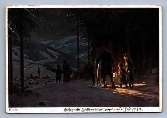 Pohlednice BELEGNETE WEIHNACHTEN! (x20029)
