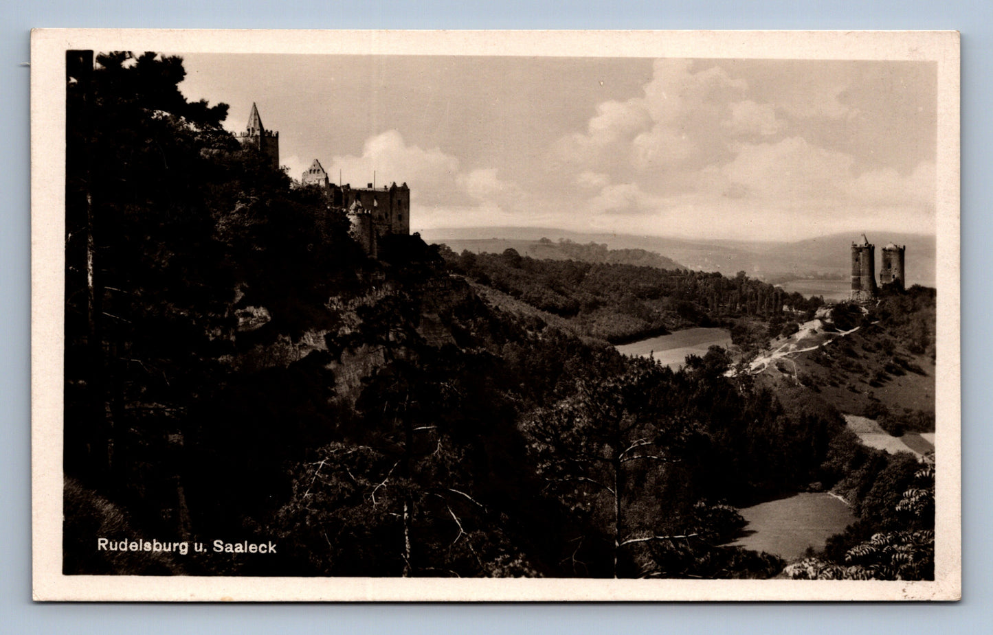 Pohlednice RUDELSBURG U . SAALECK (x20041)