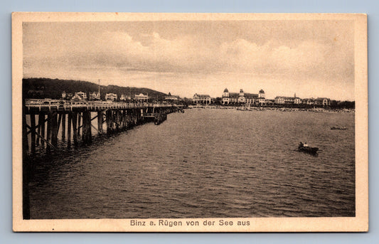 Pohlednice BINZ A. RÜGEN VON DER SEE AUS (x20048)