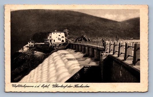 Pohlednice URFTTALSPERRE I.D. EIFEL, UBERLAIF DER KASKADEN (x20066)