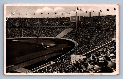 Pohlednice REICHSSPORTFELD. DEUTCHE KAMPFAHN olimpiada (x20070)