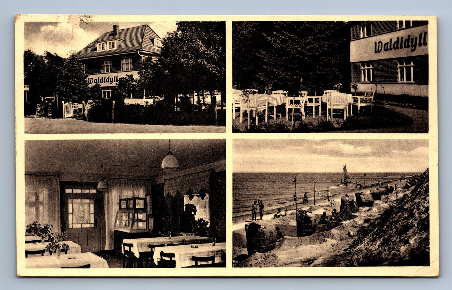 Pohlednice PENSION WALDIDYLL (x20074)