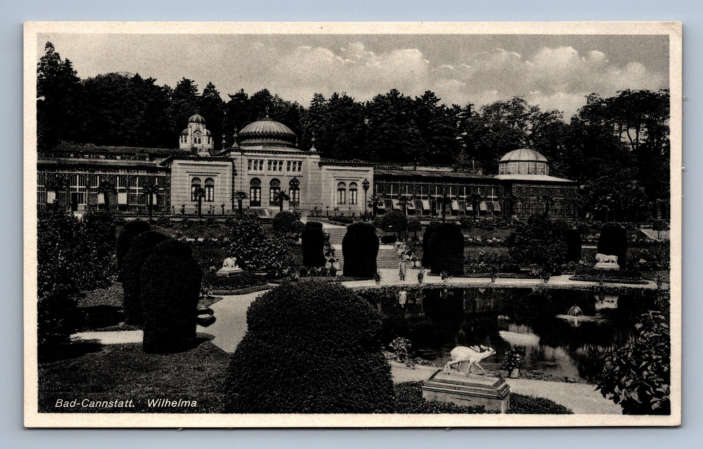 Pohlednice BAD - CANNSTATT. WILHELMA (x20080)