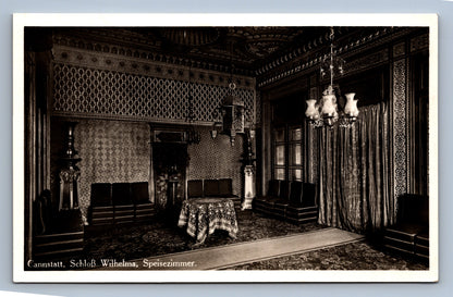 Pohlednice CANNSTATT SCHLOSS WILHELMA, SPEISEZIMMER (x20100)