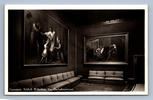 Pohlednice CANNSTATT SCHLOSS WILHELMA,GESELLSCHAFTSZIMMER (x20103)