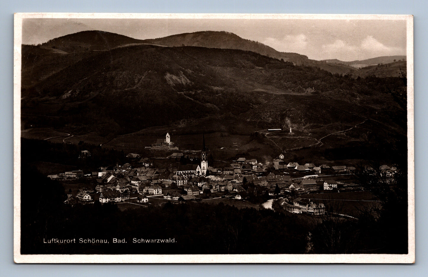 Pohlednice LUFTKURORT SCHÖNAU, BAD SCHWARZWALD (x20117)