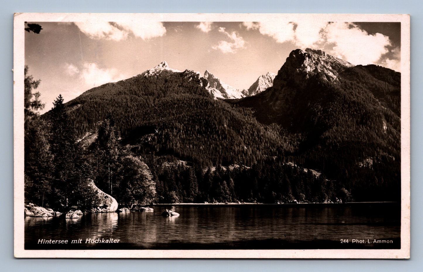 Pohlednice HINTERSEE NIT HOCHKALTER (x20118)