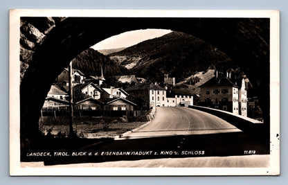 Pohlednice LANDECK, TIROL BLICK D. D. EISENBAHNVIADUKT (x20119)