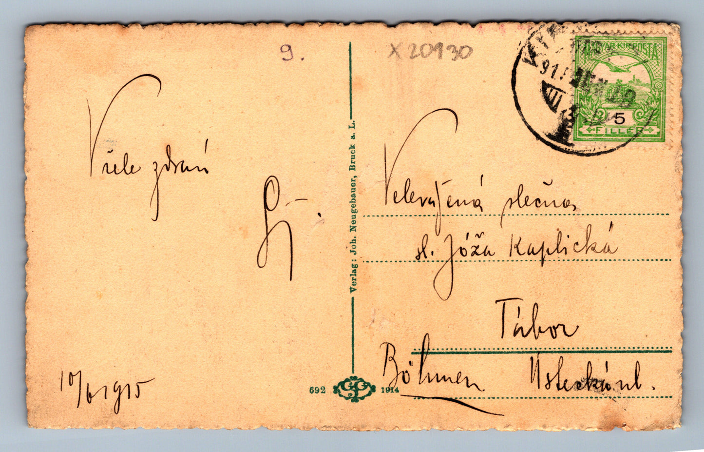 Pohlednice BRUCK A. LEITHA, HAUPTPLATS (x20130)
